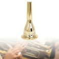 thumbnail image 6 of LeeQinersw Brass Tuba Mouthpiece, Musical Good Air Tightness Number 7 for Beginners Aureate, 6 of 9