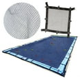 thumbnail image 1 of Swimline Hydrotools Leaf Net Winter Pool Cover for 12 x 20 Ft Above Ground Rectangle Pools, 1 of 7