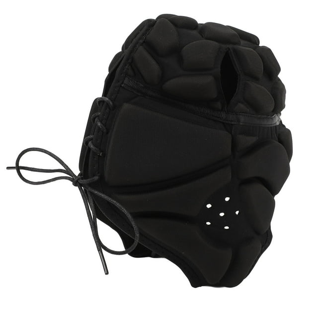 Casque de Rugby, Casque Rembourré Doux en Éponge EVA, Casque de Football Respirant, Couvre-Chef de Rugby Ajustable pour Jeunes, Enfants, Adultes, Port Confortable