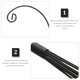 thumbnail image 3 of Houderco Exhibidor Negro Para Aretes Y Collares Con Superficie Lisa Y Estructura Resistente, 3 of 7