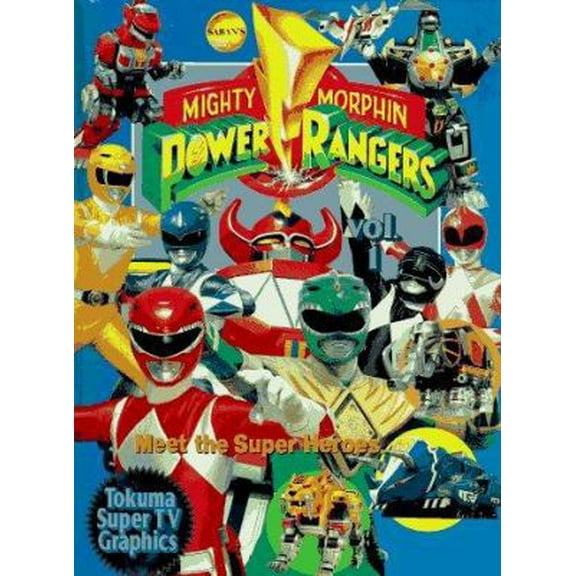 Pre-Owned Saban's Mighty Morphin Power Rangers (Meet the Superheroes) (Hardcover) 4190869791 9784190869791