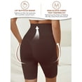thumbnail image 4 of Athlemo Women'sTummy Control Butt Lifter Shorts High Waisted Shapewear Thigh Slimmer, 4 of 7