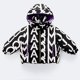 thumbnail image 5 of Parkas de manga larga para niñas, niños y niños, ropa de abrigo con capucha, ropa para niños de talla mediana y grande, chaqueta de plumón gruesa con letras, chaqueta corta con capucha, tops de algodó, 5 of 9