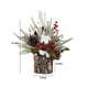 thumbnail image 3 of Adornos navideños, regalos navideños, miniárboles de Navidad artificiales preiluminados, decoraciones navideñas de interior con luces, pequeños árboles de Navidad de bayas y piñas, decoración navideña, 3 of 6