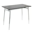 thumbnail image 5 of LumiSource Marcel-Mason Swivel Counter Height Dining Set - 5 Piece, 5 of 6