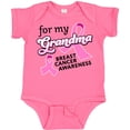thumbnail image 3 of Inktastic For My Grandma-Breast Cancer Awareness Boys or Girls Baby Bodysuit, 3 of 5