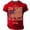 Red, variant on Dwelliawo Patriot We the People T-Shirt Men Crewneck Short Sleeve Pullover Sweatshirts Usa 250 Years Of America 2026 Casual Tee Plus Size Graphic T-Shirt Brown M