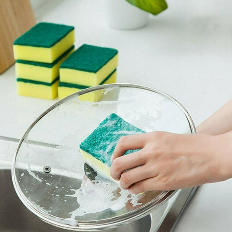 20 Count Cleaning Scrub Sponges for Kitchen, Dishes, Bathroom, Car