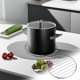 thumbnail image 5 of Estera de olla de barro de acero inoxidable para cocina doméstica, estera aislante para encimeras, platos de mesa de comedor, estera gruesa para evitar quemaduras, estera para verduras, rejilla para c, 5 of 5