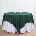 thumbnail image 2 of Efavormart 5pcs of 54x54" HUNTER EMERALD GREEN Wholesale Linens Seamless Polyester Square Tablecloth For Wedding Banquet Party, 2 of 11