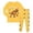 Yellow-2, variant on LIIPEE Boys Cartoon Graphic Pajamas Long Sleeve Tees And Pants Pajama Sets Kids Fall Casual Sleepwear 2-10 Years