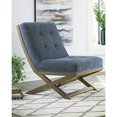 thumbnail image 2 of Ashley Sidewinder Tufted Accent Chair in Blue, 2 of 5