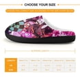 thumbnail image 2 of Tanjiro Kamado Demon Slayer Kids Cotton Slippers Slip-on Indoor Memory Foam House Shoes Fluffy Slippers Furry Cozy Comfy Slippers Boys Girls, 2 of 8