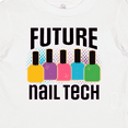 thumbnail image 4 of Inktastic Future Nail Tech Girls Baby T-Shirt, 4 of 5