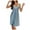 Blue, variant on Nightgown For Women Pajama Lingerie Satin Chemise Sexy Nightie Sleep Dress Sleepwear Pyjamas Soft Homewear