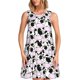 thumbnail image 1 of Fotbe Cute Animal with Cow Vestido de Verano sin Mangas para Mujer – Vestido Midi Línea A, Estilo Camiseta Floral, Vestido Playero Casual y Fluido, 1 of 7