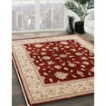 thumbnail image 2 of Ahgly Company Indoor Rectangle Mid-Century Modern Red Oriental Area Rugs, 2' x 5', 2 of 6