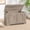 Greige, variant on Wooden Toy Storage Chest with Safety Hinges, 31.5” Flip-Top Storage Bench, Sturdy Entryway Trunk for Living Room & Bedroom, Easy Assembly, White