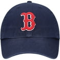 thumbnail image 2 of Youth '47 Navy Boston Red Sox Team Logo Clean Up Adjustable Hat, 2 of 4