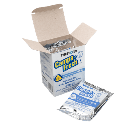 Thetford Campa-Fresh Free and Clear 8-pack Dry Holding Tank Treatment