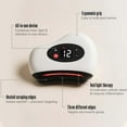 thumbnail image 6 of Heated Muscle Scraper for Feet, 12 Intensity Levels with Red Light Therapy, Cordless Massage Tool for Plantar Fasciitis & Muscle Tension, 6 of 8