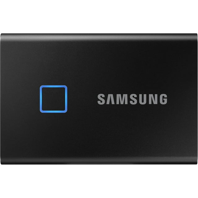 Brand New - Samsung MU-PC2T0K/WW Samsung T7 Touch Portable SSD (MU-PC2T0K/WW) Black 2TB