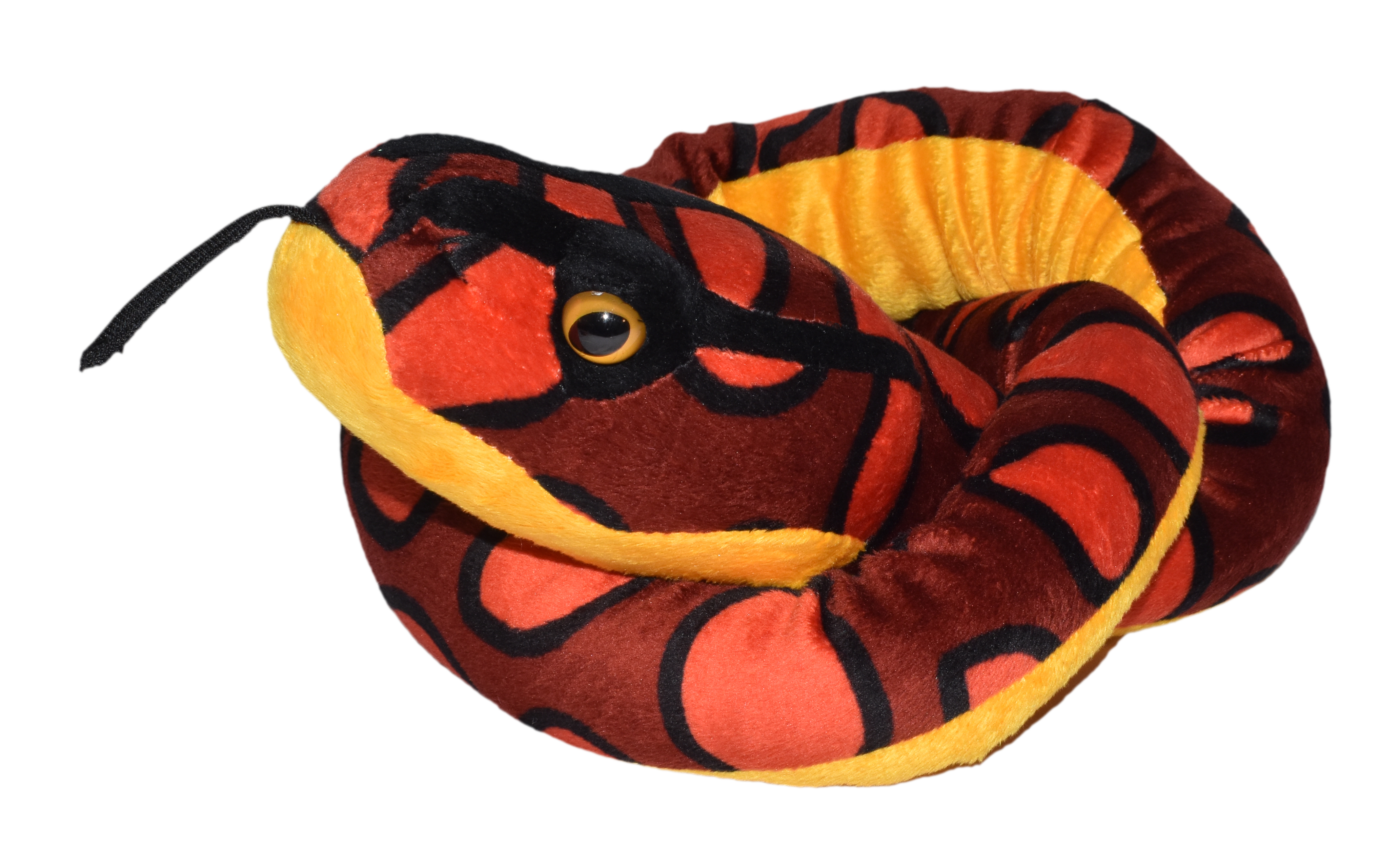 Wild Republic Snake Plush, Snake Stuffed Animal, Plush Toy, Gifts Kids, Rainbow Boa, 54 Inches