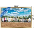 thumbnail image 3 of Surfboards in Maui, Hawaii Wall Poster, 22.375" x 34", Framed, 3 of 3