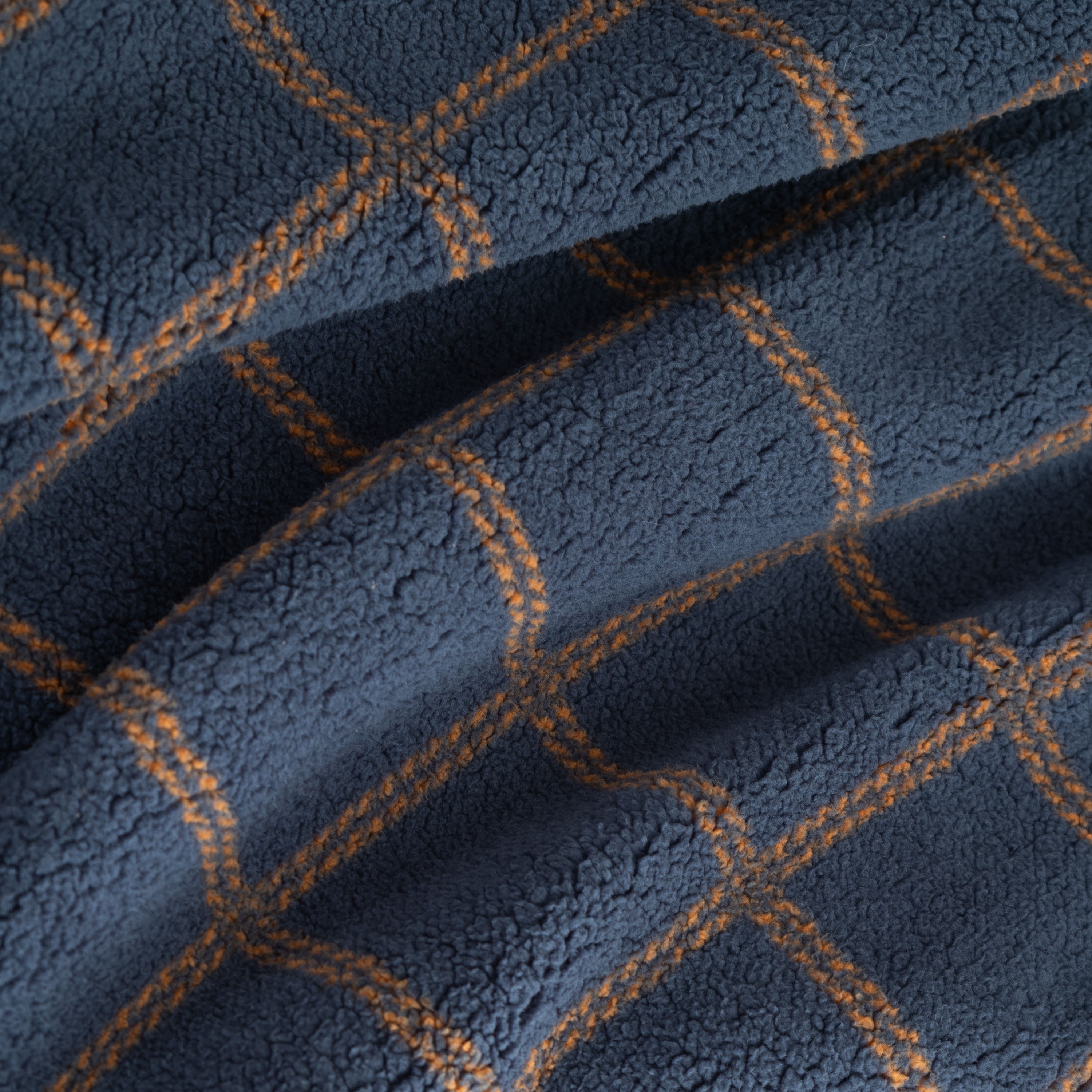 Berkshire Life Reversible Printed Hampshire Throw, Oversized, Angela Hazy Plaid