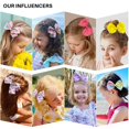 thumbnail image 2 of Hair Bows Dwenarry, 18 unidades, pinzas coloridas para niñas, 2 of 9