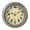 Gray, variant on Singing Bird Wall Clock 12 Inch of The Bird Names and Songs