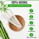 thumbnail image 2 of Pajitas de fibra de bambú EcoCycle biodegradables, 200 unidades, 2 of 5
