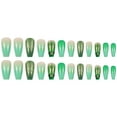 thumbnail image 2 of Kokovifyves Press on Nails Sale 24 Pcs St. Patrick's Day Wearable Nails False Nails Long-lasting Full Nail Stickers, 2 of 6