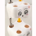 thumbnail image 3 of ¡Liquidación! Portacepillos de dientes Huayishang, artículos sanitarios, portacepillos de dibujos animados, productos para baño, accesorios de baño, blanco., 3 of 8