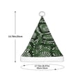 thumbnail image 3 of Balery Green Snakeskin Pattern Santa Hat Christmas Hat Funny Christmas Hat Christmas Knitted Beanie Hat For Kids, 3 of 6