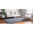 thumbnail image 2 of Unique Loom Indoor Rectangular Solid Print Modern Area Rugs Gray, 12' 2 x 15' 0, 2 of 9