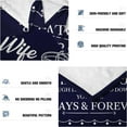 thumbnail image 4 of Christmas Anniversary Romantic Gifts for Wife Women 2024, Wife Ideas, Gifts for Wife Christmas Unique from Husband, Wife Gifts from Husband, The Perfect to My Wife Blanket 60" x 50", 4 of 5