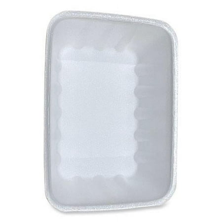 GEN GEN42WH 42K Foam Meat Tray, White - 252 per Case