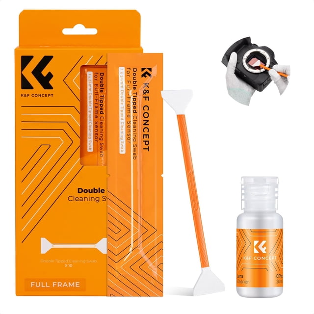 Kit de limpieza de sensores de cámara K&F Concept Professional 20 ml