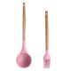 thumbnail image 1 of Utensilios de cocina de silicona para cocina, juego de utensilios de cocina de 2 piezas, utensilios de cocina de madera fáciles de limpiar Namotu CPB-US-YYM801-9, 1 of 5