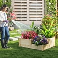 thumbnail image 3 of Costway 3-Tier Outdoor Raised Garden Bed Vegetable Planter Box for Patio Lawn Backyard, 3 of 10
