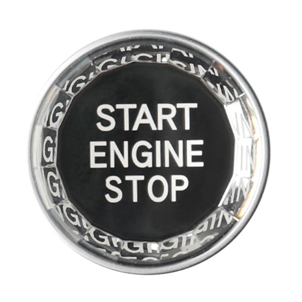 Crystal ENGINE START STOP Botón Reemplace la cubierta para BMW E84 E83 E70 E71 E72 Likrtyny Accesorios para autos y motos