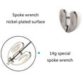 thumbnail image 5 of Huhudde Universal Steel Bike Spoke Tool Professional Spoke Wrench Bicycle Repair Tool, 5 of 5
