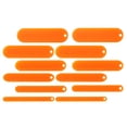 thumbnail image 2 of Raindrops Durable Plastic Fish Net Repair Tool Set for Knitting with Smooth Running Shuttles in Orange 12PCS, 2 of 8