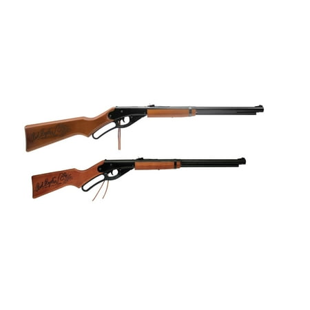 Red Ryder Heritage Kit Lever Action Spring Powered .177 BB Guns with One Regular and One Adult BB Gun