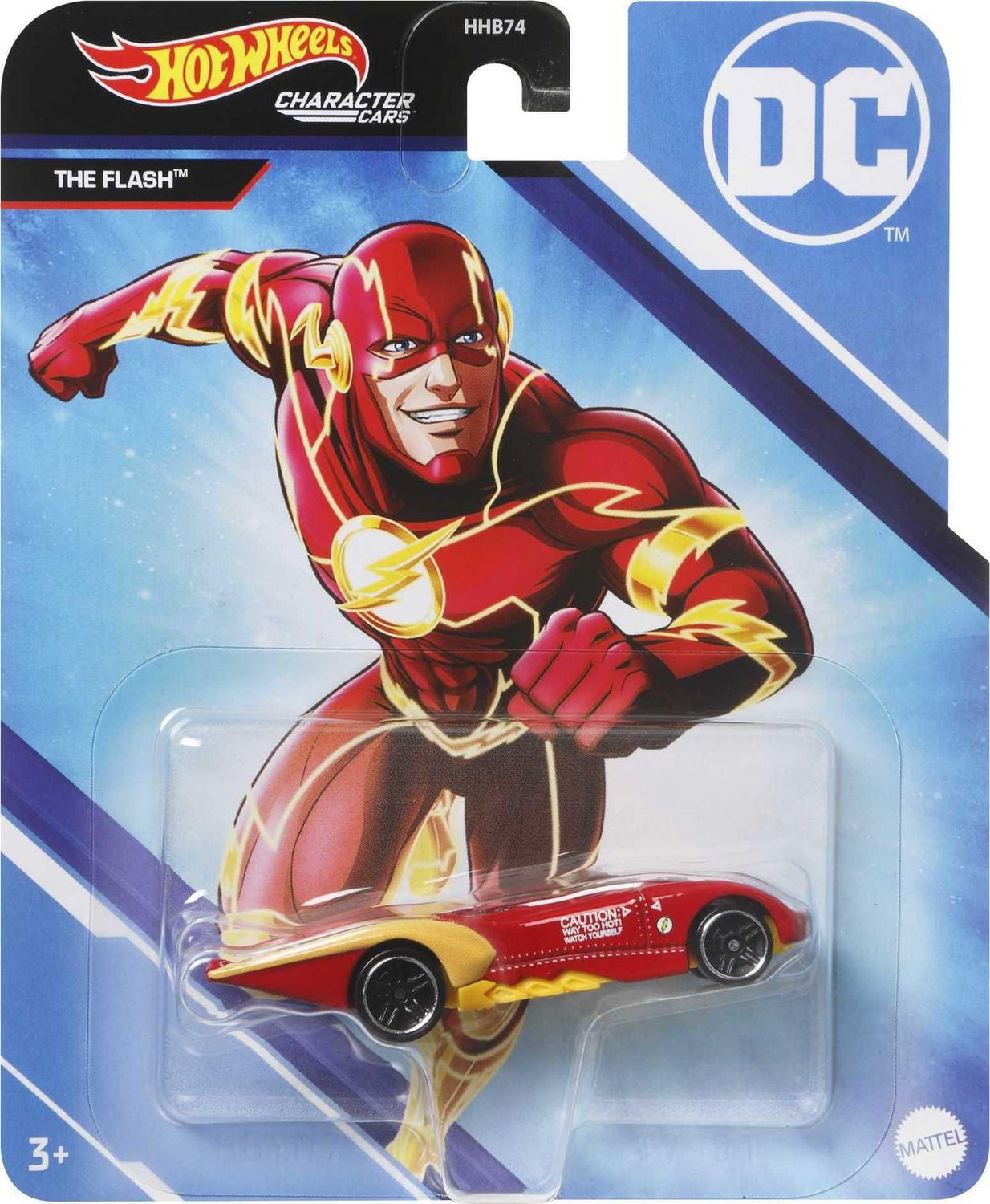 Voiture de personnage Flash Hot Wheels