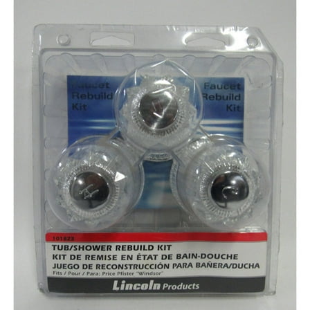 Lincoln Products Tub/Shower Rebuild Kit 101823 (New Damaged Box)