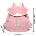 thumbnail image 5 of ibiyuan School Bag for Primary School for Ages 3rd 4th 5th 6th Cartoon Fruit Shape Lightweight Double Shoulder Pack for Outdoor Travel Daily Campus Activities, 5 of 9