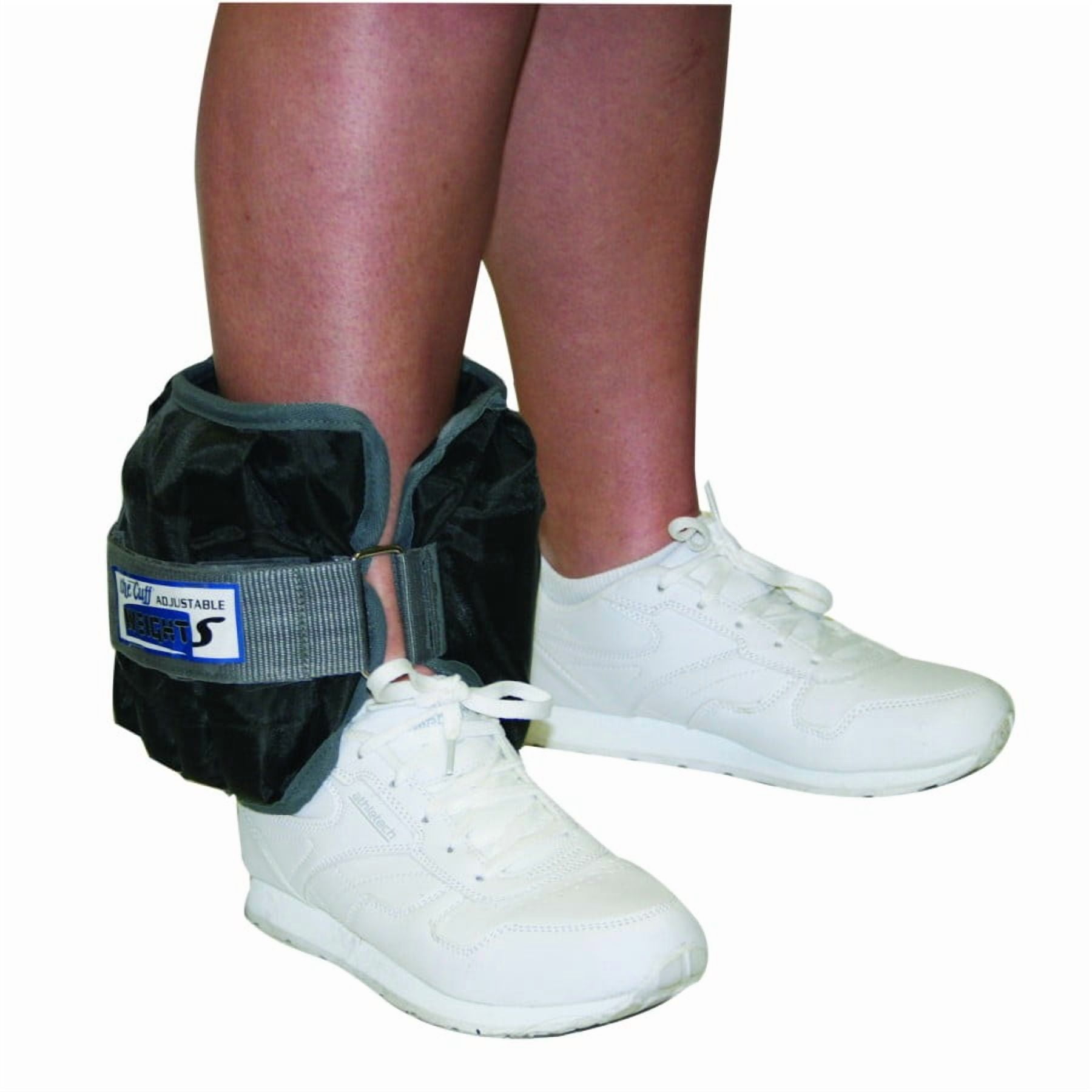 Adjustable Cuff ankle weight - 20 lb - 20 x 1 lb inserts - Black - each