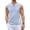 Sky Blue, variant on HAOMEILI Men's Cotton Linen Tank Top Shirts Casual Sleeveless Lace Up Beach Hippie Tops Bohemian Renaissance Pirate Tunic